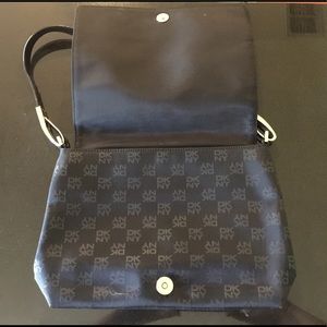 DKNY Signature Black Jacquard Handbag